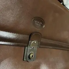 PARIONE ブラウンレザー ビジネスバッグ
