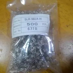 ONo.568新品発光ダイオード赤Φ3.1( SLR-981A-H)500PCS