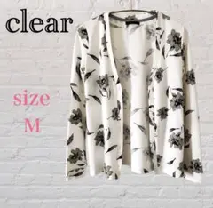 clear 花柄カーディガン