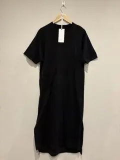 Graph Paper Jersey S/S Dress