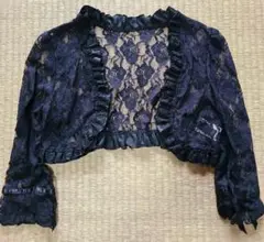 ブラックレースカーディガン 11R