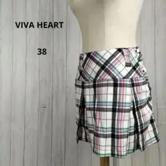 VIVA HEART ビバハート ゴルフスカート 38 S