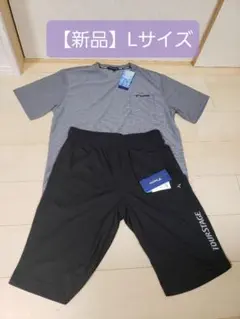 新品 ツアーステージ Tシャツ ハーフパンツ ゴルフウェア ２点セット Lサイズ