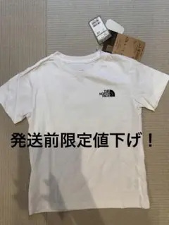 THE NORTH FACE ホワイト Tシャツ 120