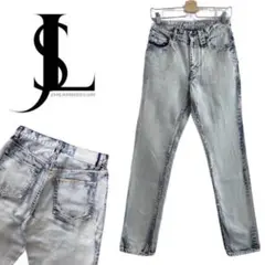 美品 JOHN LAWRENCE SULLIVAN ブリーチ加工 デニム