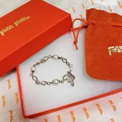 ＊Folli follie＊パールブレスレット**silver925