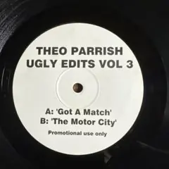 THEO PARRISH UGLY EDITS VOL 3 レコード