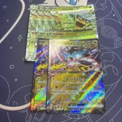 オーガポン　みどりのめんex 4枚　タケルライコex 2枚