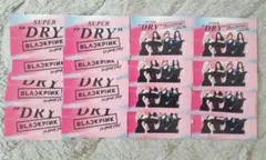 アサヒスーパードライ BLACKPINK オリジナルステッカー 全2種×8枚