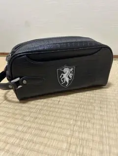 レア品　BARNI VARNO　バーニヴァーノ　セカンドバッグ　クロコ型押し
