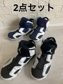 NIKE エアジョーダン 6 レトロ リトル フレックス PS 19cm★セット