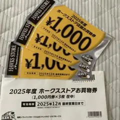 mai 　ホークスストア お買物券 ¥12000分 2025年最新】ホークスストア 券の人気アイテム - メルカリ