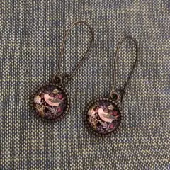 フックピアス2 ウィリアムモリス いちご泥棒