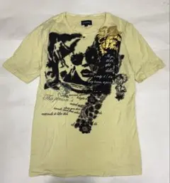 Eternal グラフィックプリント Tシャツ　未着用　長期保存　イエロー　L