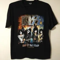 美品　kiss キッス　end of the road Tシャツ 黒　XL