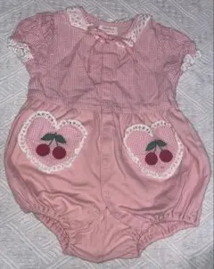 ☆激カワ‪‪❤︎‬シャーリーテンプル ロンパース 80cm☆