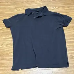 H&M ネイビー ポロシャツ Lサイズ