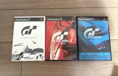 【PlayStation2】グランツーリスモ ソフト3本セット