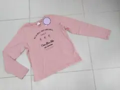 新品未使用　長袖カットソー 150cm ピンク