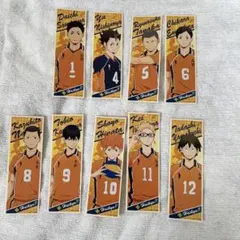 ハイキュー!! キャラクター ステッカー 16枚セット