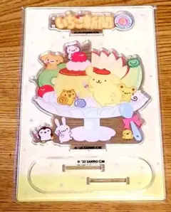 サンリオキャラクターズいちご新聞５０ＴＨアクリルスタンド ポムポムプリン