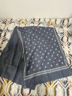 RRL Anchor Chambray Stole 錨総柄 シャンブレーストール