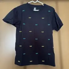 graniph 眼鏡刺繍 Tシャツ M 黒