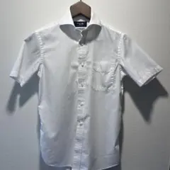 Maker's Shirt Kamakura 半袖シャツ ホワイト