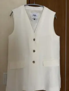 ZARA ベスト　ジレ　M レディース