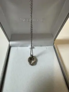SCOMMAG 二重リングネックレス