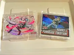 一番くじ　ヒロアカ　H賞アクリルスタンド★ホークス＆常闇、トガヒミコ