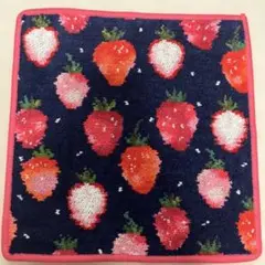 フェイラーハンカチタオルＢ品　ストロベリードット