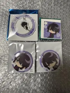 銀魂　3年Z組銀八先生　缶バッジ　キーホルダー　ステッカー　高杉晋助