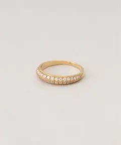 LIZZIE MANDLER THIN CRESCENT RING
