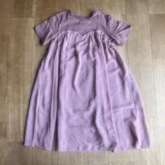 着用1回 après les cours 半袖ワンピース 130