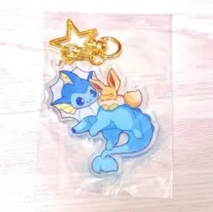 ポケモン ブイズ イーブイといっしょ アクリルキーホルダー シャワーズ×イーブイ