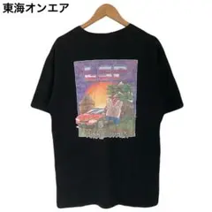 東海オンエア　Tシャツ　グッズ　プリント　半袖　ブラック　ユーチューバ　丸首　M