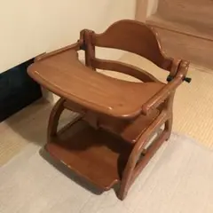 ※専用うさちゃん様※ 大和屋 すくすくローチェア ライトブラウン