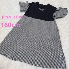 ジェニィラブ　ギンガムチェックワンピース　160cm