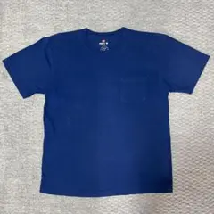 Hanes BEFFY ブルー Tシャツ ニコアンド コラボ メンズ 古着