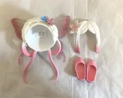 時節姫　花朝　ヘアパーツ・靴のみ