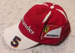 【美品】スクーデリア・フェラーリ F1キャップ ベッテルモデル No.５