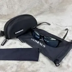 美品　GOMEXUS ゴメクサス J15 偏光サングラス 釣り　ブルー