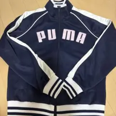 PUMA レディース ジャージ L ネイビー セット