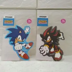 【新品/未使用】ソニック・シャドウ ステッカー 2枚セット