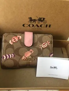 コーチ キャンディープリントカーキマルチ レディース COACH C1416