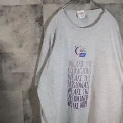 フルーツオブザルーム半袖TシャツUSA古着ビッグオーバーグレーXL　A4,57