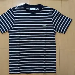 LACOSTE ストライプ 半袖シャツ US XS
