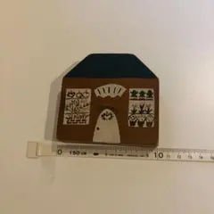 カントリー雑貨 木製 置物 オブジェ 家