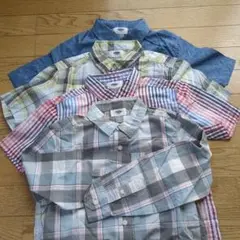 【OLD NAVY】半袖＆長袖シャツ4点セット